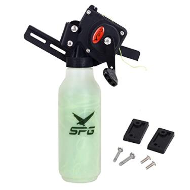 Imagem de FENJANER Carretel de pesca com arco para tiro com arco e flecha com corda de pesca de 40 m para arco composto e recurvo