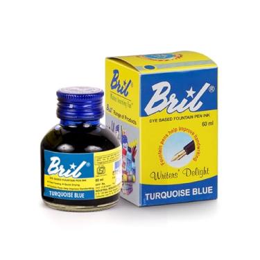 Imagem de Tinta para Caneta Tinteiro Bril Azul Turquesa 60mL