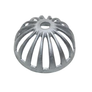 Imagem de Ralo Anti Entupimento de Calhas 6 polegadas Redondo Alumínio