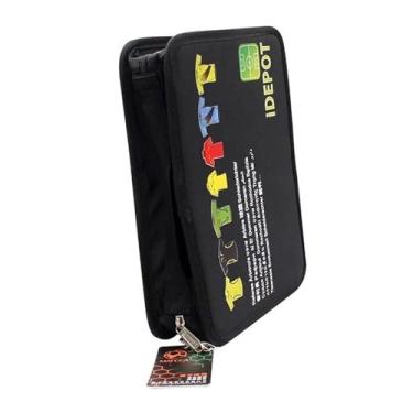 Imagem de Deevoka Bolsa de transporte para árbitro de futebol, leve, bolsa de armazenamento de equipamento de árbitro para futebol, cartão vermelho amarelo, bandeira de, 2.7 pol. x 11.9 pol. x 8.3 pol.