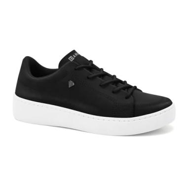 Imagem de Tênis Feminino Ramarim Casual Preto/Branco 36