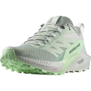 Imagem de Salomon Sense Ride 5 Tênis de caminhada feminino, Almofada lírio/metal/cinza verde, 37