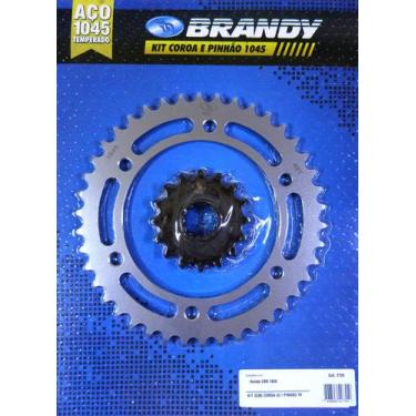 Imagem de Kit Relação Honda CBR 1000 Fireblade 2004 até 2005 Brandy - Sem Corren