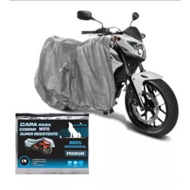 Imagem de Capa pra cobrir moto protege sol chuva poeira preço de fabrica envio 2