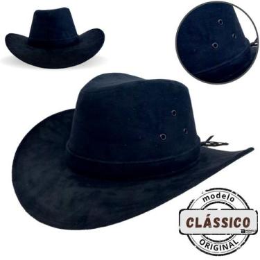 Imagem de Chapéu Country Cowboy Feminino Boiadeira Vaqueiro Festa Junina Barreto