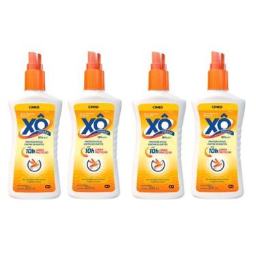 Imagem de Kit 4 Repelente Xô Inseto Spray Proteção 200ml - Cimed
