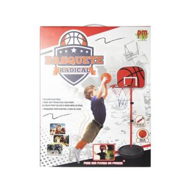 Imagem de Brinquedo Basquete Radical Ajustavel - DM Toys