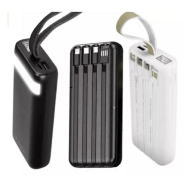 Imagem de Carregador Portátil 20000mah Power Banck Turbo - Gold