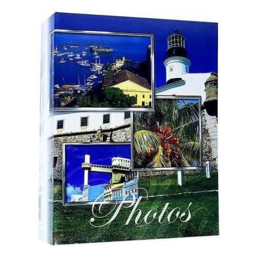 Imagem de Álbum De Fotografia 10X15/ 200 Fotos Fichário Salvador - Geral