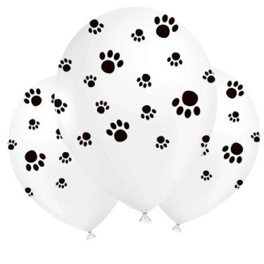 Imagem de 50 Bexigas balão n9 Decoração Patrulha canina festa Patinhas - joy