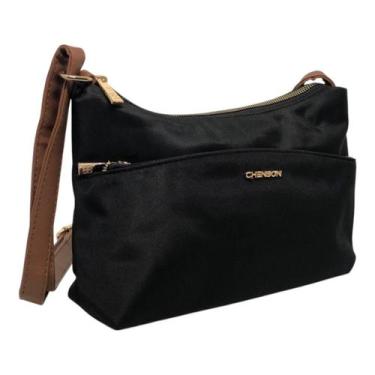 Imagem de Bolsa Feminina Clássica Versátil Moderna Chenson, Preto, UN