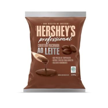 Imagem de Cobertura Fracionada Sabor Ao Leite (Formato Moeda) 2,01Kg - Hershey's
