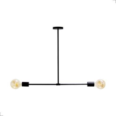 Imagem de Kit Plafon Tesla 2XE27 Com Lâmpada Mini Baloon Inclusa - Lucce Luz, pr