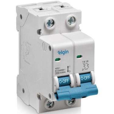 Imagem de Disjuntor Termomagnético Bipolar Elgin 2 Polos 20a