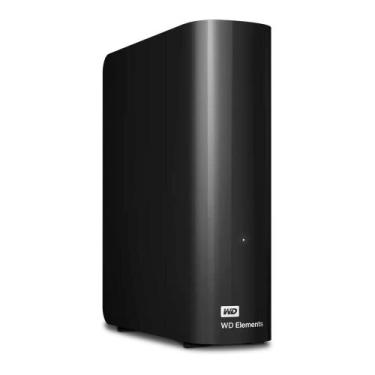 Imagem de HD Externo WD Elements Desktop, 12TB, USB 3.0, Preto - WDBWLG0120HBK-N