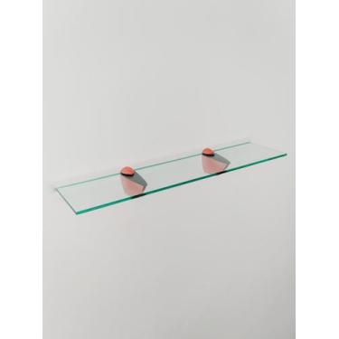 Imagem de Prateleira Com Suporte Bronze Quarto Cozinha Sala 50x15 - Inova Decor