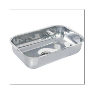 Imagem de Cuba Aço Inox Numero 1 Aisi 430 Com Válvula Tecnocuba
