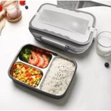 Imagem de Marmita Elétrica Veicular CARRO E CASA Aluminio 110v Qualidade Aqueced