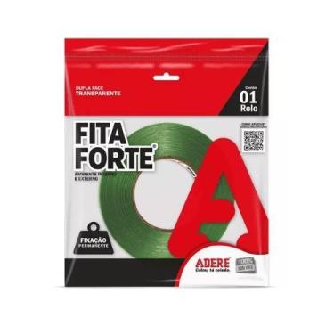 Imagem de FITA DUPLA FACE 5mm X 20 Metros ADERE TRANSPARENTE
