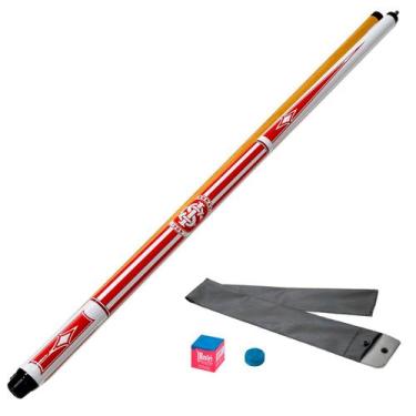 Imagem de Taco de Sinuca Desmontável Oficial do Internacional IN03 Tacos Brasil