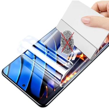 Imagem de CUFEREDU Película de hidrogel fosca anti-impressão digital para REDMAGIC 9 Pro 5G 6,8 polegadas Protetor de tela flexível TPU desbloqueio de impressão digital antirreflexo, antirreflexo, vidro não
