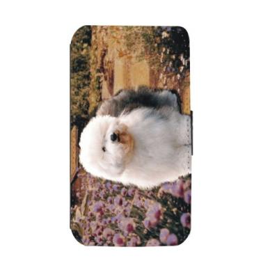 Imagem de Rikki Knight Capa carteira flip Old English Sheepdog com aba magnética para Samsung Galaxy S3