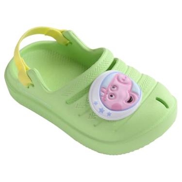 Imagem de Chinelo Havaianas Baby Clog Peppa Pig Citronela 25/26