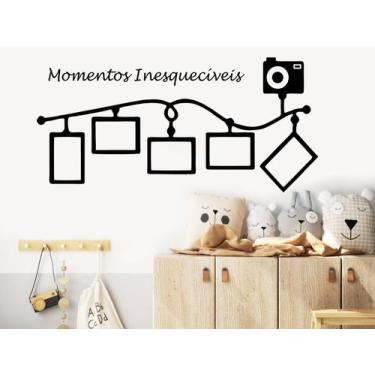 Imagem de Adesivo de Parede Quadros Fotos Decoração Mural - senhorita decor