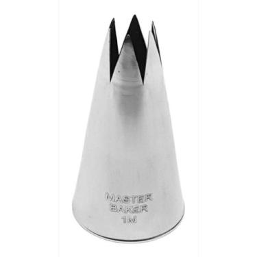 Imagem de Bico De Confeitar Pitanga Aberta G - 1M (inox) - Master Baker