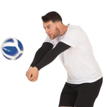 Imagem de Par de manguito manga infantil e adulto Proteção UV50 Esportes Lavin B