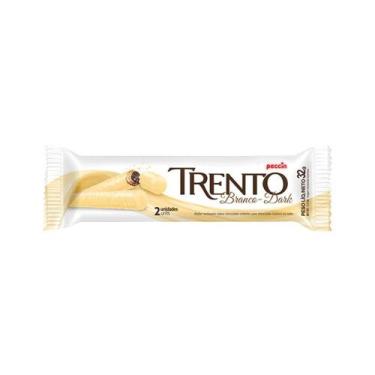 Imagem de Wafer trento dark chocolate branco 32gr - Peccin s/a