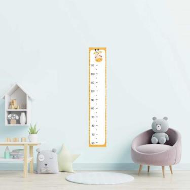 Imagem de Régua Adesiva Infantil Girafa Fofa N09221 20x115cm - Adesivo BR