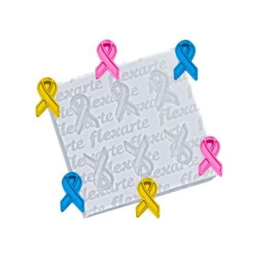 Imagem de Molde de silicone  983 - Sexteto de Outubro Rosa / Novembro Azul Mini 