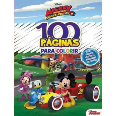 Imagem de Livro - 100 Paginas Para Colorir - Mickey, 1, 20 x 27