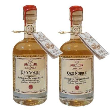 Imagem de Kit 2 Acetos Balsamico Leonardi Oro Nobile 500ml