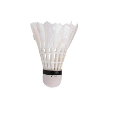 Imagem de Peteca Badminton Starflex Com Penas, Único, Branco