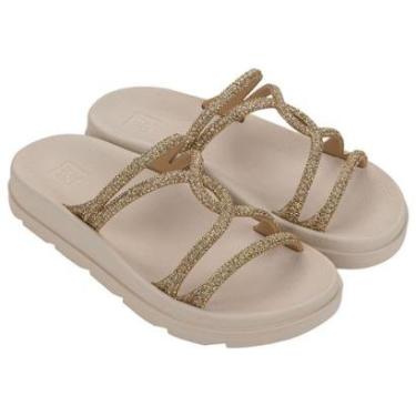 Imagem de Papete Sandalia Zaxy Bright Moda Brilho Strass-Feminino