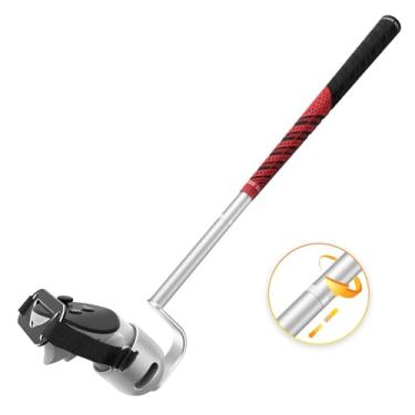 Imagem de ZHGM VR Golf Club Compatible with Meta Quest 3/Quest 2, Adjustable Length Golf Club Attachment for Oculus Quest 3 Right Controller, Aluminum VR Golf Shaft Simulator Grip, 90 Degree Keep Tracking