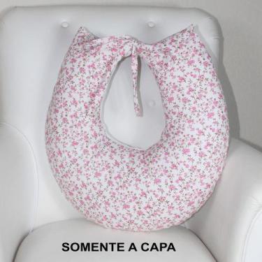 Imagem de Capa de Almofada Amamentação - Laura Baby, Flor de Laranjeira