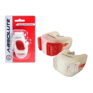 Imagem de Kit Farol Branco Pisca Vermelho Absolute p/Bike Led JY-267-6