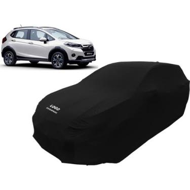 Imagem de Capa De Tecido Para Proteger Carro Honda Wr-v Wrv - Mz, Preta