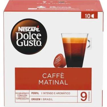 Imagem de Café em Cápsulas Dolce Gusto Caffè Matinal Caixeta com 80g - Nescafé