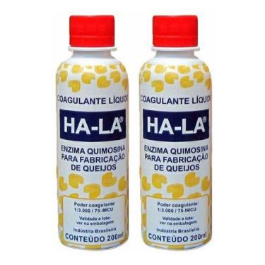 Imagem de Coalho Líquido Ha-la 200ml Coagulante P/ Queijos ( 2 Unid. )
