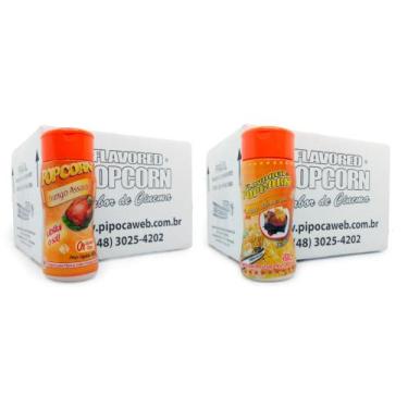 Imagem de Temperos Para Pipoca Cx 24Un- Frango Assado E Molho Mexicano - Flavore