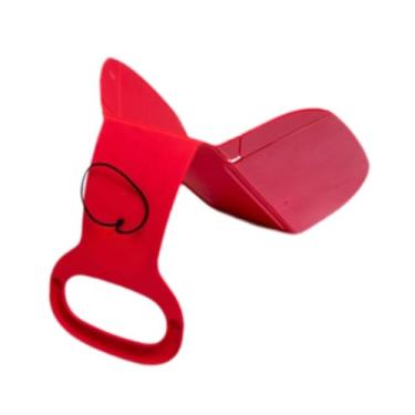 Imagem de menolana Trenó de neve Tobogã Trenó Presente Grama Deslizante Trenó Esportes ao ar livre Trenó de neve Trenó de neve prático Trenó de areia para crianças, Vermelho