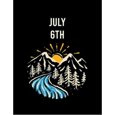 Imagem de Landscape July 6th 06 Notebook: Paris Eiffel Tower Notebook