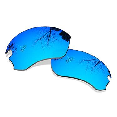 Imagem de Bsymbo Lentes azuis de substituição para óculos de sol Oakley Si Speed Jacket OO9228