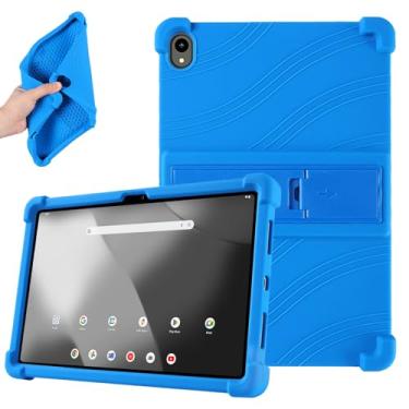 Imagem de Capa para tablet onn de 12,1 polegadas (modelo 2024)/para tablet Onn de 12,1 polegadas Pro 100146663 com suporte, capa de silicone infantil à prova de choque para Walmart Onn 12,1 polegadas Tablet Pro