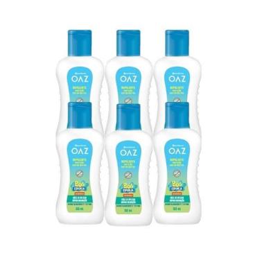 Imagem de Kit Repelente Infantil OAZ Bob Esponja Com 6 Unidades De 100ml Cada - 