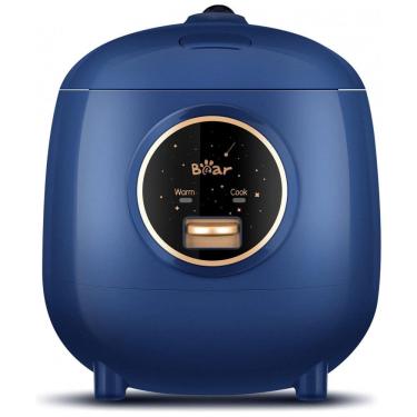 Imagem de Panela de Arroz Eletrica 1.2L Multifuncional e Antiaderente Removível, 200W, 110v, BAR DFB B12W1 BLUE, Azul